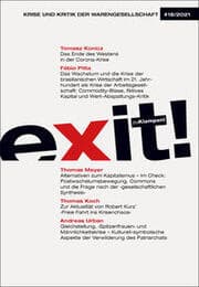 Cover von exit! Krise und Kritik der Warengesellschaft 18/2020