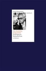 Cover von Schriften / Zeit, Geschichte, Zeitgeschichte. Schriften 8