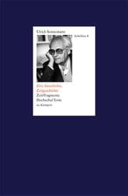 Cover von Schriften / Zeit, Geschichte, Zeitgeschichte. Schriften 8