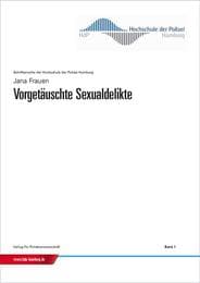 Cover von Vorgetäuschte Sexualdelikte