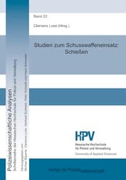 Cover von Studien zum Schusswaffeneinsatz: Schießen