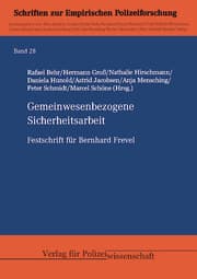 Cover von Gemeinwesenbezogene Sicherheitsarbeit