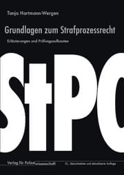 Cover von Grundlagen zum Strafprozessrecht