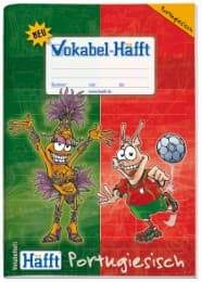Cover von Häfft Vokabelheft A5 Portugiesisch
