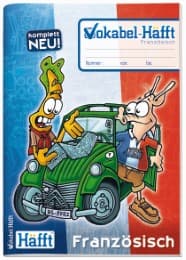 Cover von Häfft Vokabelheft A6 Französisch