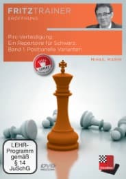 Cover von Pirc-Verteidigung: Ein Repertoire für Schwarz. Band 1: Positionelle Varianten