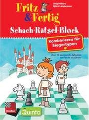 Cover von Fritz & Fertig Schach-Rätsel-Block: Kombinieren für Siegertypen