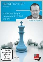Cover von The White Sniper (winning with g3, Bg2 and c4!)