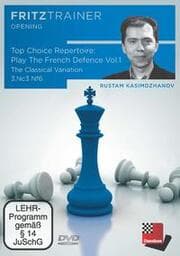 Cover von Top Choice Repertoire: Play The French Defence Vol.1