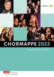 Cover von Chormappe 2023 Klavierausgabe