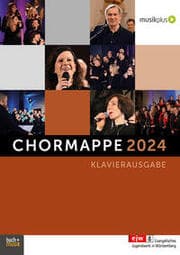 Cover von Chormappe 2024 Klavierausgabe