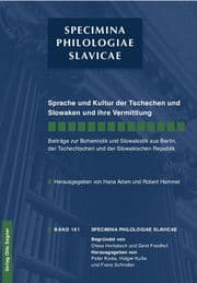 Cover von Sprache und Kultur der Tschechen und Slowaken und ihre Vermittlung