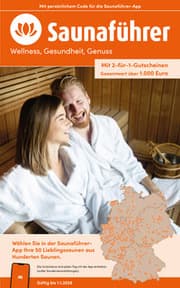 Cover von Saunaführer 2026/2027 - Wellness, Gesundheit, Genuss