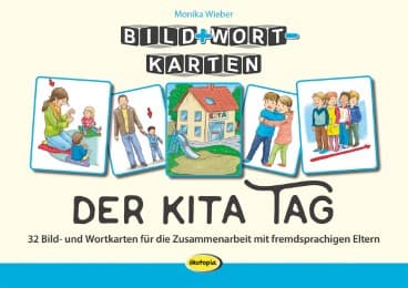 Cover von Bild+Wort-Karten: Der Kita Tag