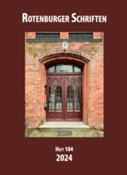 Cover von Rotenburger Schriften