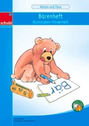 Cover von Anton und Zora: Bärenheft - Buchstaben-Förderheft