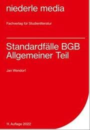 Cover von Standardfälle BGB Allgemeiner Teil