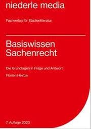 Cover von Basiswissen Sachenrecht
