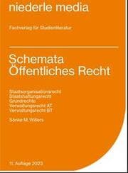 Cover von Schemata Öffentliches Recht - Karteikarten - 2023