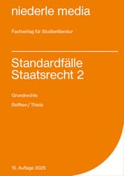 Cover von Standardfälle Staatsrecht 2 - Grundrechte