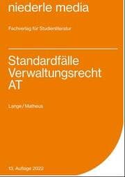 Cover von Standardfälle Verwaltungsrecht AT