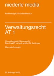 Cover von Verwaltungsrecht AT 1 - 2025