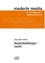 Cover von Staatshaftungsrecht - 2022