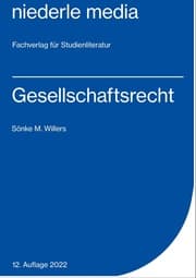 Cover von Gesellschaftsrecht - 2022