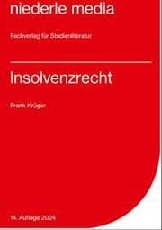 Cover von Insolvenzrecht - 2024