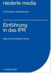 Cover von Einführung in das IPR - 2023
