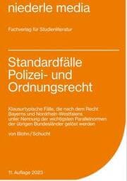 Cover von Standardfälle Polizei- und Ordnungsrecht