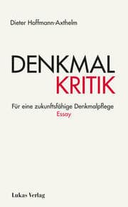 Cover von Denkmalkritik
