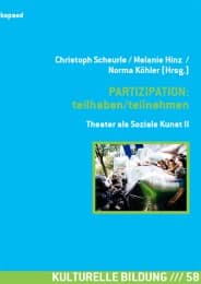 Cover von PARTIZIPATION: teilhaben/teilnehmen