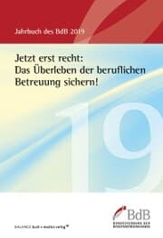 Cover von Jetzt erst recht: Das Überleben der beruflichen Betreuung sichern!