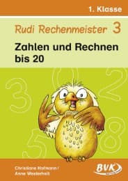 Cover von Rudi Rechenmeister 3 - Zahlen und Rechnen bis 20