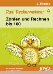 Cover von Rudi Rechenmeister 4 - Zahlen und Rechnen bis 100