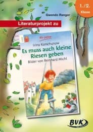 Cover von Literaturprojekt zu 'Es muss auch kleine Riesen geben' von Irina Korschunow