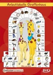 Cover von Inklusion von Anfang an - Anlauttabelle Giraffenhaus