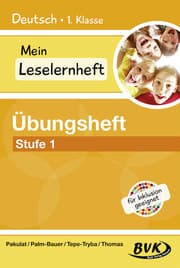 Cover von Mein Leselernheft - Übungsheft Stufe 1