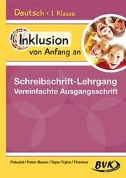 Cover von Inklusion von Anfang an - Schreibschrift-Lehrgang: Vereinfachte Ausgangsschrift