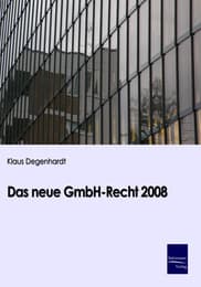 Cover von Das neue GmbH-Recht 2008