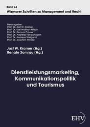 Cover von Dienstleistungsmarketing, Kommunikationspolitik und Tourismus