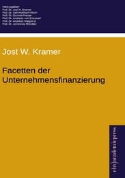 Cover von Facetten der Unternehmensfinanzierung