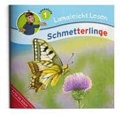Cover von Lamaleicht Lesen Schmetterlinge