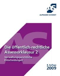 Cover von Die öffentlich-rechtliche Assessorklausur 2