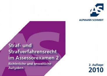 Cover von Straf- und Strafverfahrensrecht im Assessorexamen 2