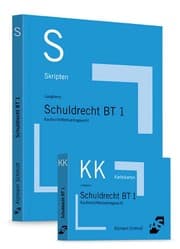 Cover von Skript Schuldrecht BT 1