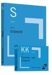 Cover von Skript Erbrecht/Karteikarten Familien- und Erbrecht