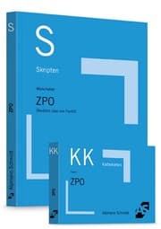 Cover von Bundle Marschollek, Skript ZPO + Haack, Karteikarten ZPO