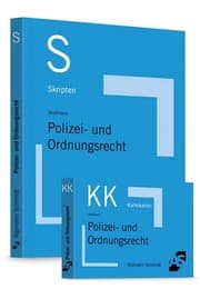 Cover von Bundle Stuttmann Skript Polizei- und Ordnungsrecht + Karteikarten Polizei- und Ordnungsrecht